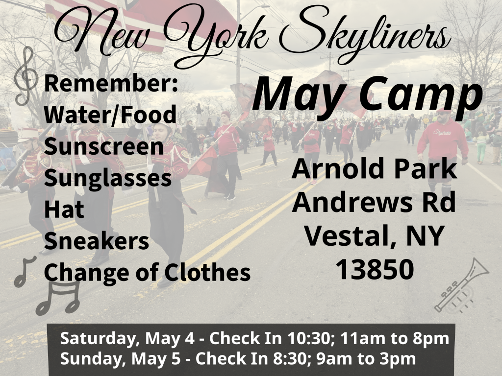 New York Skyliners May 4-5, 2024 Camp