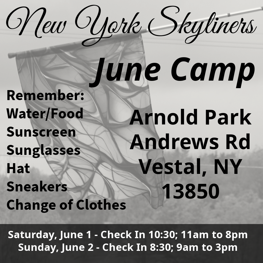 New York Skyliners June 1 - 2, 2024 CAMP