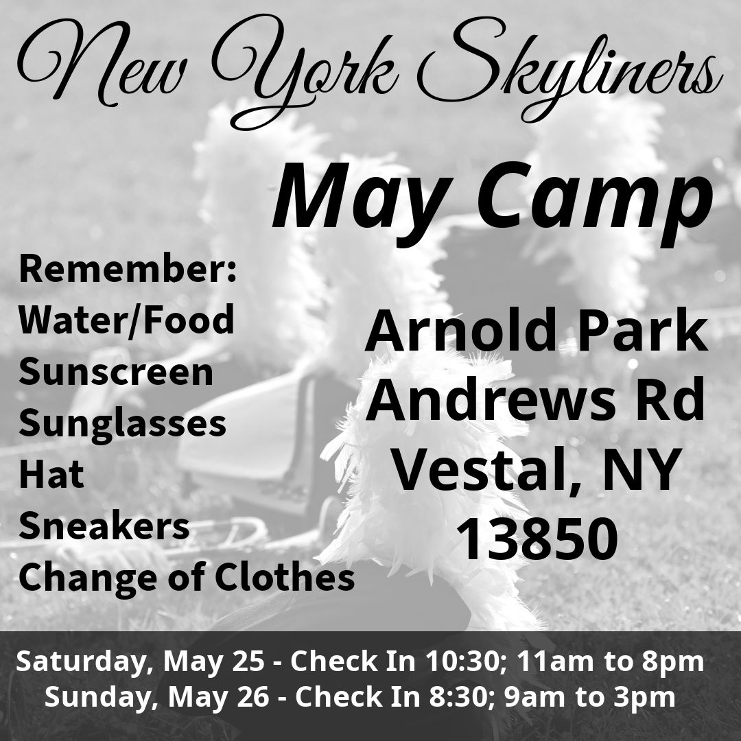 New York Skyliners May 25 - 26, 2024 CAMP